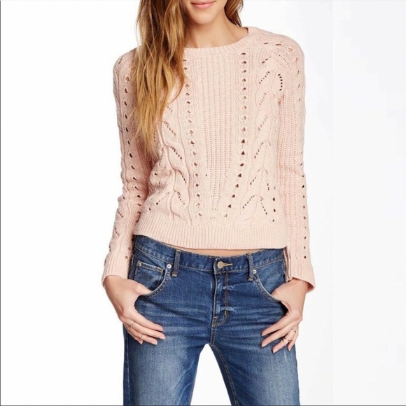 Lucky Brand Thick Cable Knit Sweater In 
